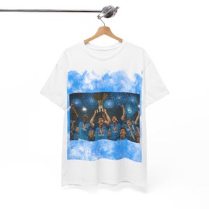 Napoli Football Team T-Shirt, Gift Clothing for Football Fans, Napoli, Serie A Scudetto Fans, Napoli Scudetto Serie A T-Shirt, Football