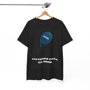 Personalized Padel T-Shirt, Padel Tennis T-Shirt, Funny Design, Sportswear, Padel, Gift for Padel Players paddle Funny Paddle Tennis Saying