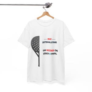 Personalized Padel T-Shirt, Padel Tennis T-Shirt, Funny Design, Sportswear, Padel, Gift for Padel Players paddle Funny Paddle Tennis Saying