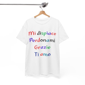 T-Shirt, Ho'oponopono Mantra T-Shirt, "I'm Sorry, Forgive Me, Thank You, I Love You" Mantra T-Shirt, Ho'oponopono, Unisex T-Shirt, oponopono