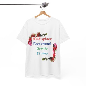 T-Shirt, Ho'oponopono Mantra T-Shirt, "I'm Sorry, Forgive Me, Thank You, I Love You" Mantra T-Shirt, Ho'oponopono, Unisex T-Shirt, oponopono