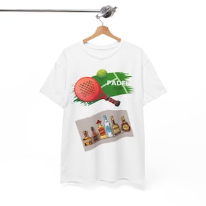 Personalized Padel T-Shirt, Padel Tennis T-Shirt, Funny Design, Sportswear, Padel, Gift for Padel Players paddle Funny Paddle Tennis Saying