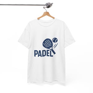 Personalized Padel T-Shirt, Padel Tennis T-Shirt, Funny Design, Sportswear, Padel, Gift for Padel Players paddle Funny Paddle Tennis Saying