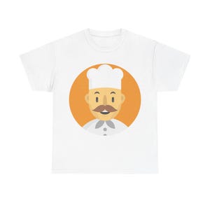 Chef Graphic Tee - Perfect for Food Lovers, Culinary Class Students, Cooking Gifts, Foodie Style, Kitchen Enthusiasts