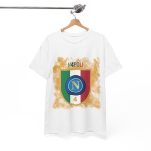 Napoli Football Team T-Shirt, Gift Clothing for Football Fans, Napoli, Serie A Scudetto Fans, Napoli Scudetto Serie A T-Shirt, Football