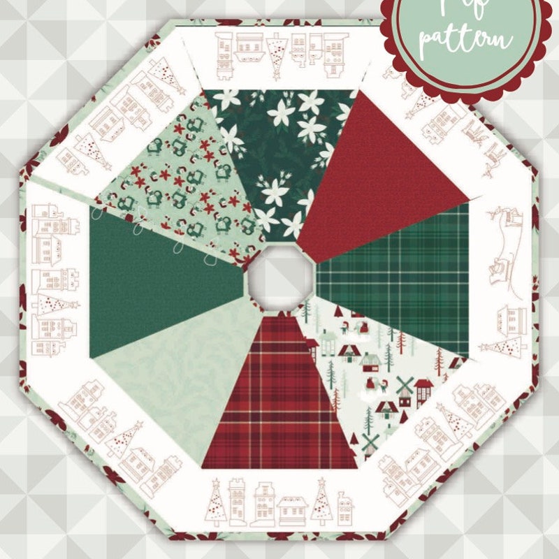 Shrong Pattern Noël Tree Skirt Pattern - Etsy
