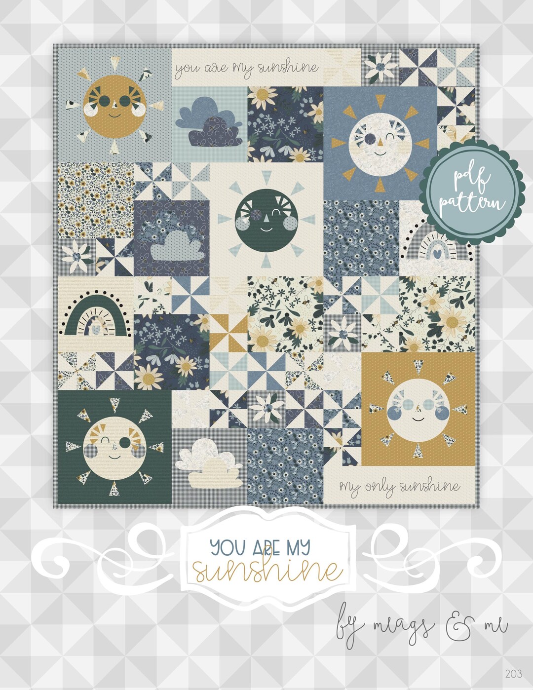 Instant Download: You Are My Sunshine - Etsy