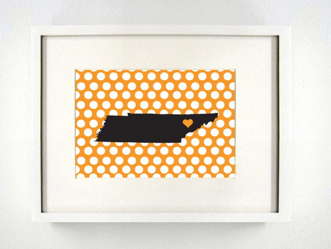 Knoxville Tennessee Landmark State Giclée Print 8x10 Etsy