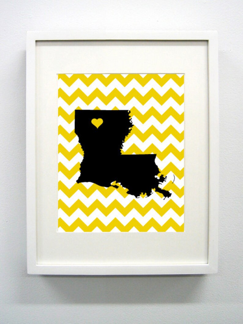 Grambling Louisiana Landmark State Giclée Map Art Print Etsy