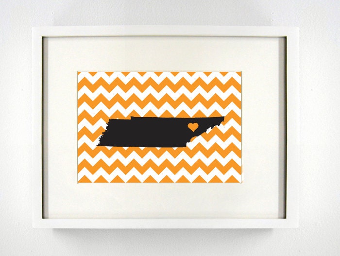 Knoxville Tennessee Landmark State Giclée Print 8x10 Etsy