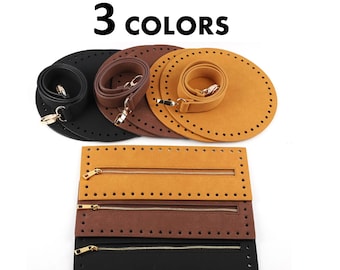 DIY Purse Making Kit - Genuine Leather - Kit Includes 4 Pieces