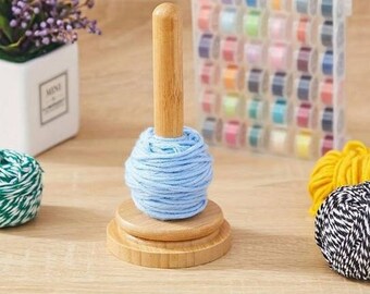 Single Yarn Holder - Yarn Ball Holder - Yarn Spinner - Yarn Winder - Yarn Lazy Susan