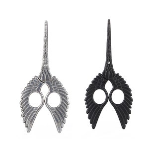 Scissors, Cutting scissors, Trimming scissors, Shear scissors, Embroidery scissors, Sewing scissors, Craft scissors, Guchet, Yarn, ANGEL