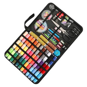 226 Piece Sewing Kit in black zip case by GuChet