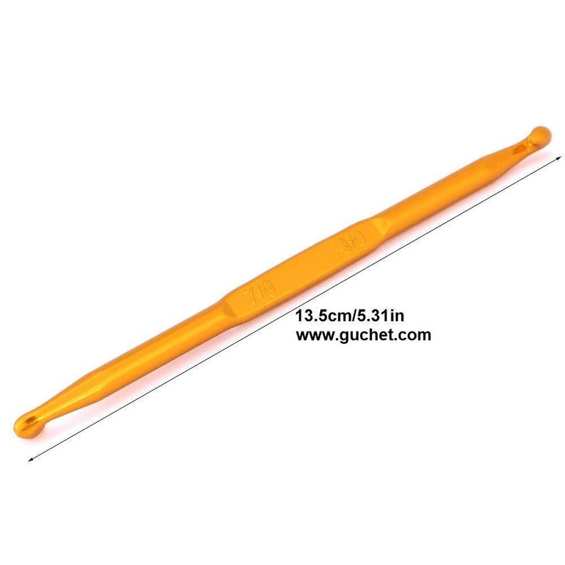 Double Ended Crochet Hooks Set Includes 8 Hooks 16 Sizes Etsy