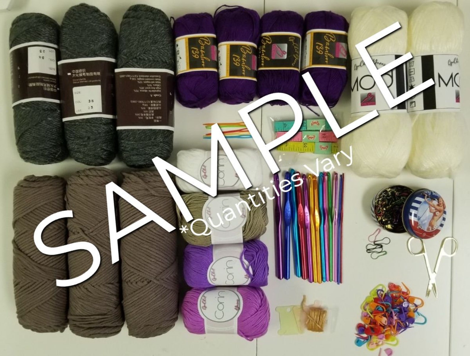 Mystery Yarn Bag includes Notions 50 Dollars Yarn Grab Etsy