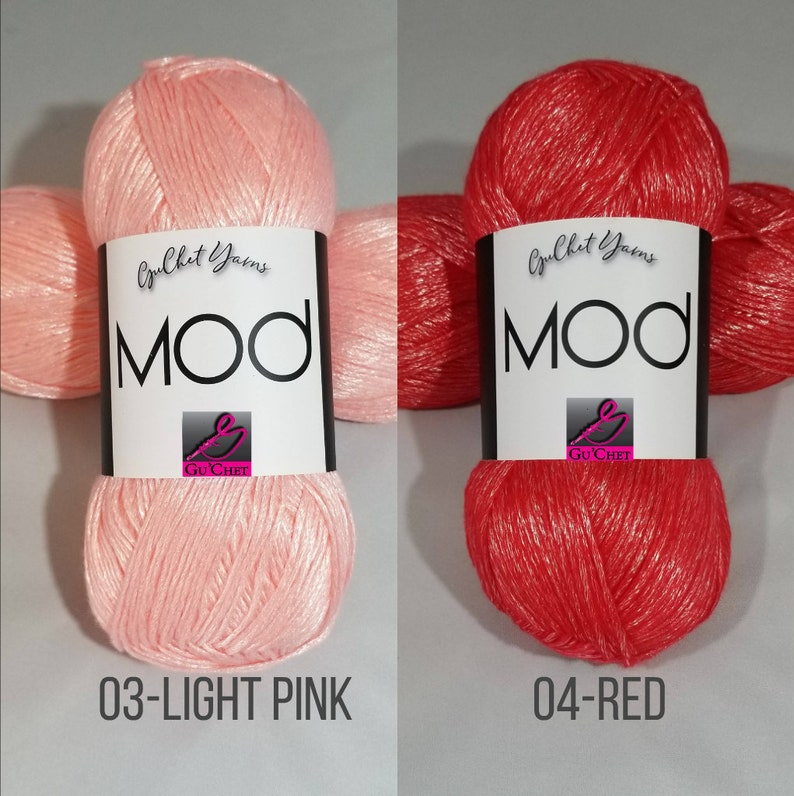 Wool Yarn Crochet Yarn GuChet Metallic Yarn Set 1 Ball of each 10 Colors Acrylic Yarn Gold Yarn MOD Knitting Yarn Silver Yarn