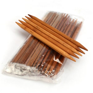 Double Pointed Knitting Needle Set Includes 15 Pairs 75 Pieces Sizes 2 ...