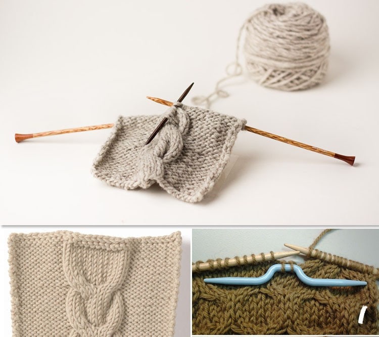 Cable Knitting Needle Set pack of 3 Cable Needles Etsy