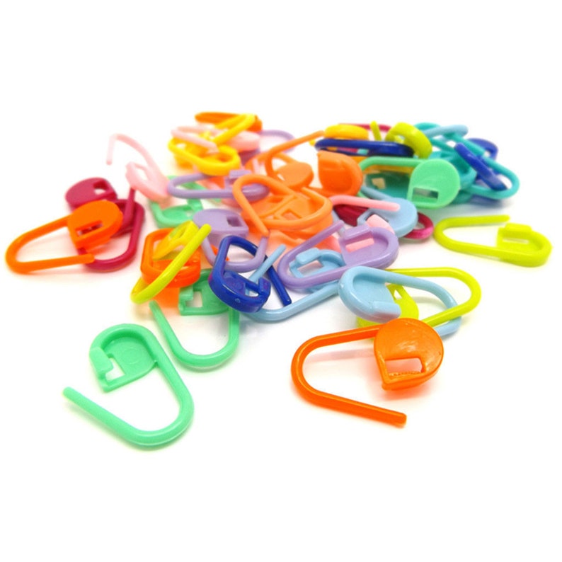 Locking Stitch Markers Sold in Packs of 10/30/50/100 Plastic Etsy