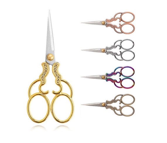 Bestseller Scissors, Tailor Scissors, Embroidery Scissors, Gold Scissors,  Silver Scissors, Sharp Scissors, Vintage, Shears, Snips, Guchet 