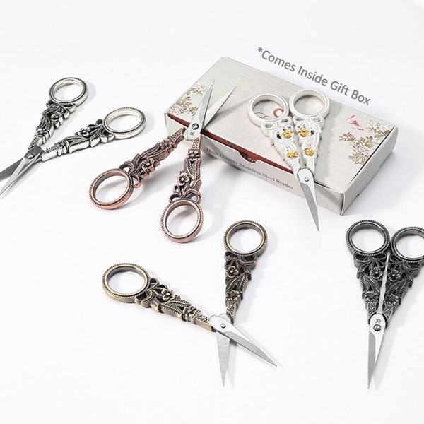 Fancy Scissors Embroidery - Etsy