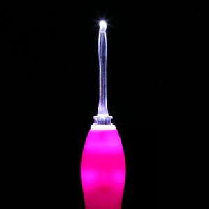 Light Up Crochet Hook Set - Includes 11 Pieces, Rechargeable Crochet Hooks, Gift for Crocheter, GuChet Crochet Yarn, Light Crochet Hooks