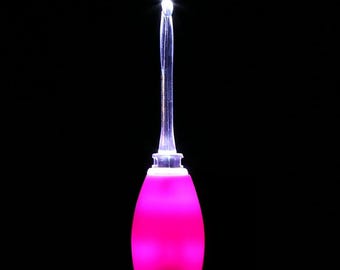 Light Up Crochet Hook Set - Includes 11 Pieces, Rechargeable Crochet Hooks, Gift for Crocheter, GuChet Crochet Yarn, Light Crochet Hooks