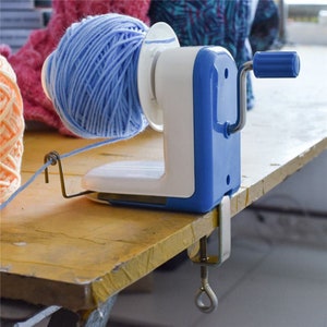 Yarn Winder - Plastic Tabletop Style Winder -Updated - GuChet Yarn Winder