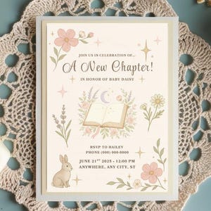 Woodland babyshower afdrukbare bundel | Uitnodiging bosthema, welkomstbord, spelletjes, kaarten | Rustieke bewerkbare set