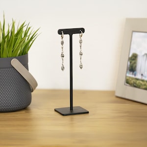 Metal Earrings Display Stand – Jewelry Organizer for Earrings and Studs