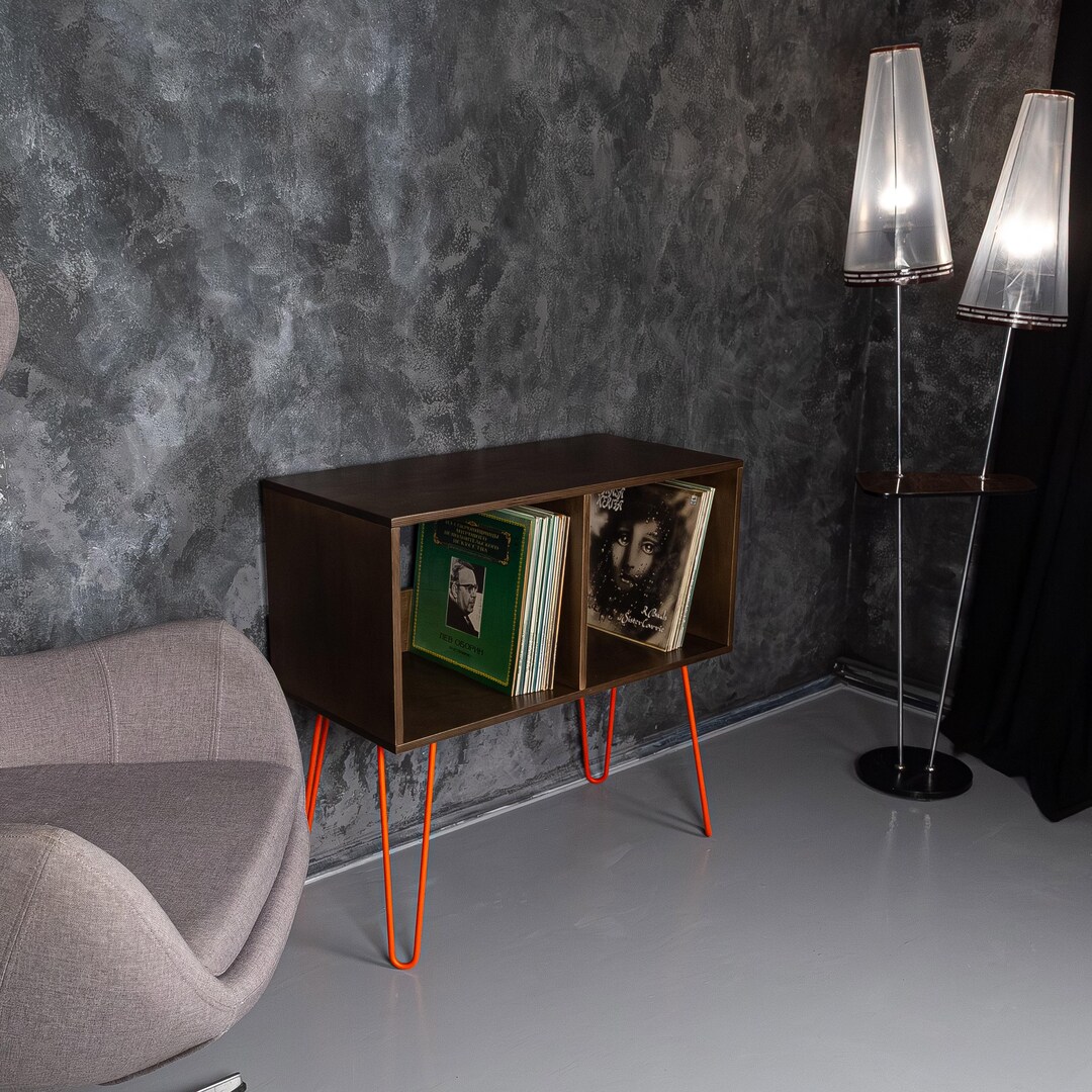Used Turntable Table Turntable Table With Vinyl Storage, Record Player Stand - Etsy