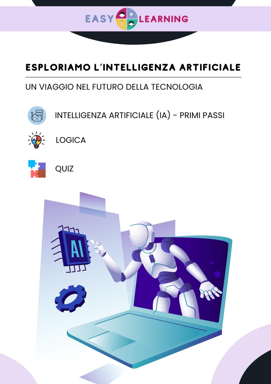 Educational Worksheets "exploring Artificial Intelligence": A Journey ...