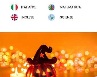 Halloween Learning Pack – Italian, English, Math
