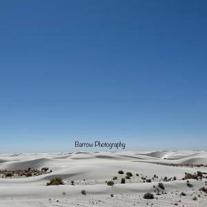 Woestijngezichten fotografie print | White Sands-muurkunst | Woestijnmuurkunst | White Sands National Park | Nieuw-Mexico
