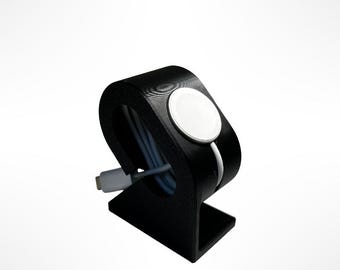 Base de carga para Apple Watch / Estación de acoplamiento elegante / Organizador de escritorio y mesita de noche