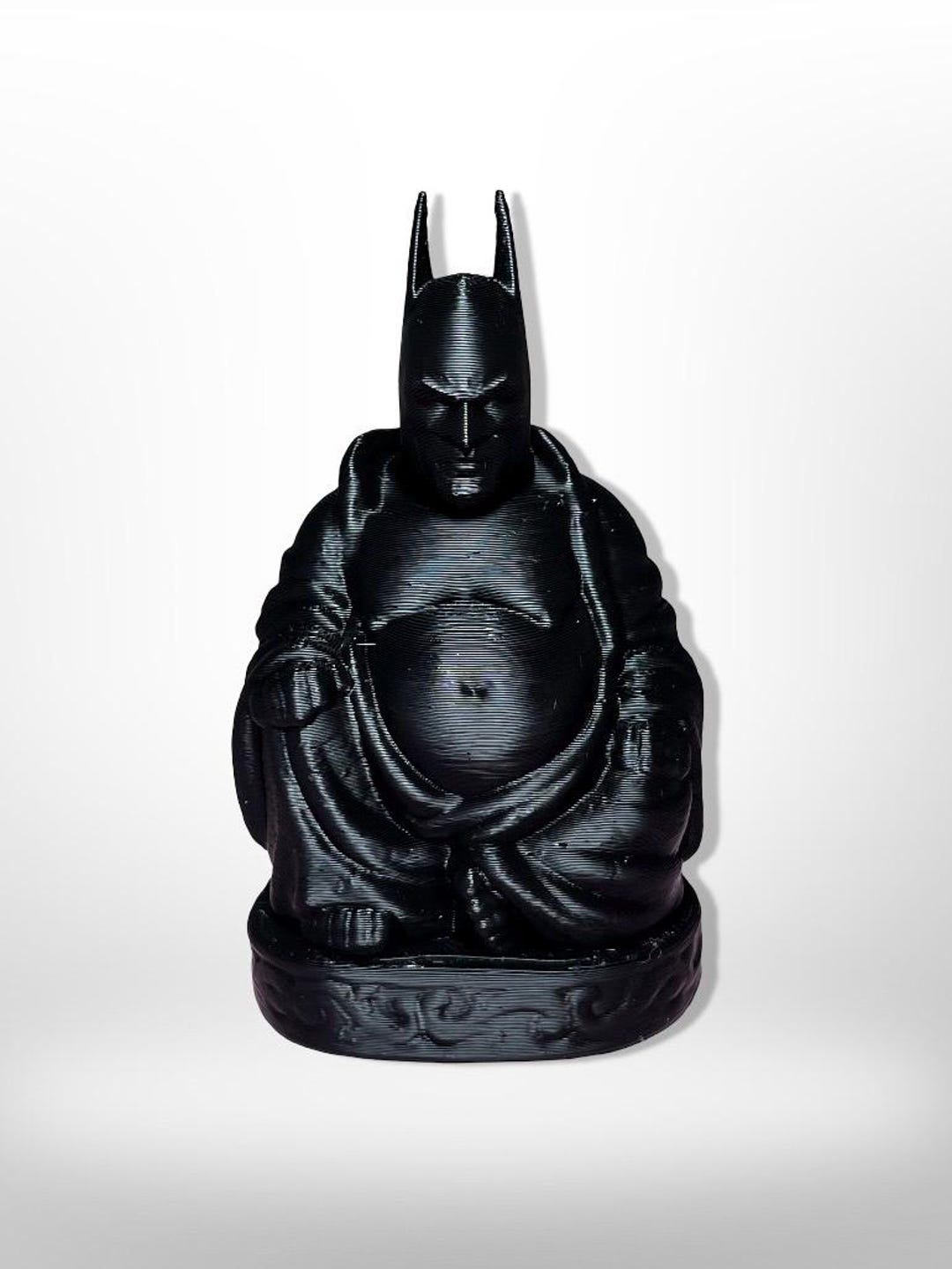 Bat Buddha Statue – Funny Zen Decor, Gift for Comic Fans - Etsy