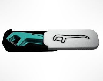 Travel Floss Case | Portable Dental Floss Holder | Eco-Friendly Tooth Care Organizer