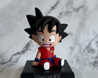Dragon Ball Phone Holder Bobblehead Anime Figure Stand Desk