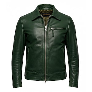 Italian Lamb Mens Leather Jacket - Etsy