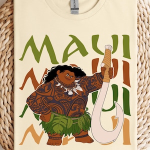Moana Maui T-shirt, Disney Maui Character, Disneyland Trip Tshirt, Maui Tee, Disneyland T-shirt, Disney Birthday Gift, Moana Disney Trip