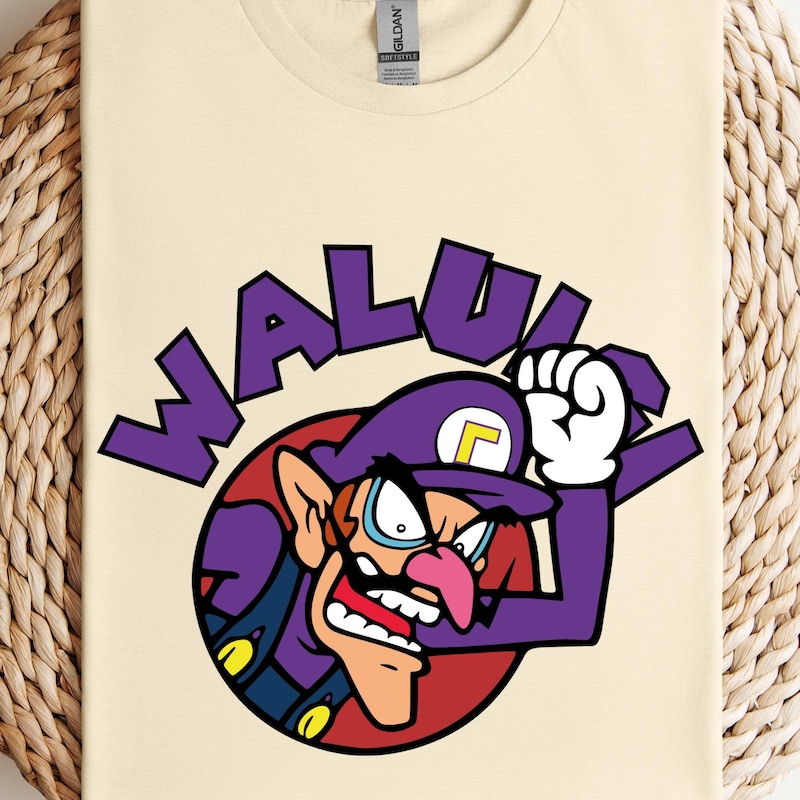 Custom Waluigi Shirt Etsy Il Ke4w 