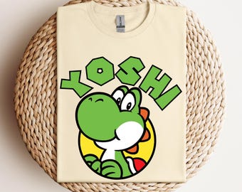 Super Mario Yoshi T-shirt, Disney Yoshi Character, Disneyland Trip Tshirt, Yoshi Tee, Disneyland T-shirt, Disney Birthday Gift, Super Mario