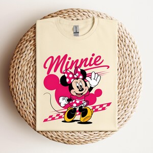 Mickey Mouse Minnie T-shirt, Disney Minnie Character, Disneyland Trip Tshirt, MInnie Mouse Tee, Disneyland T-shirt, Disney Birthday Gift immagine 1