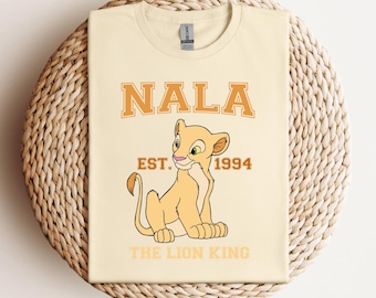 Lion King Nala T-shirt, Disney Nala Character, Disneyland Trip Tshirt, Nala Tee, Disneyland T-shirt, Disney Birthday Gift, Lion King Tee