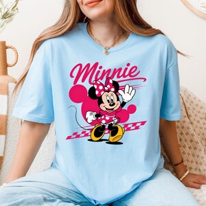 Mickey Mouse Minnie T-shirt, Disney Minnie Character, Disneyland Trip Tshirt, MInnie Mouse Tee, Disneyland T-shirt, Disney Birthday Gift immagine 5