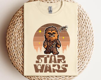 Star Wars Chewbacca T-shirt, Disney Chewbacca Character, Disneyland Trip Tshirt, Chewbacca Tee, Disneyland T-shirt, Disney Birthday Gift