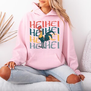 Moana Heihei Hoodie, Disney Heihei Character, Disneyland Trip Sweatshirt, Heihei Hoodie, Disneyland Hoodie, Disney Birthday Gift, Moana image 2