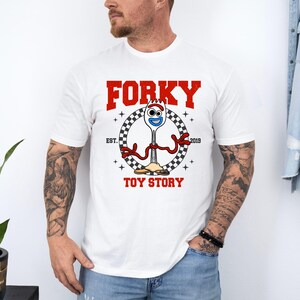 Toy Story Forky T-shirt, Disney Forky Character, Disneyland Trip Tshirt, Forky Tee, Disneyland T-shirt, Disney Birthday Gift, Toy Story Fork image 4