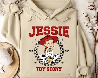 Toy Story Jessie Hoodie, Disney Jessie Character, Disneyland Trip Sweatshirt, Jessie Hoodie, Disneyland Hoodie, Disney Birthday Gift, Jessie